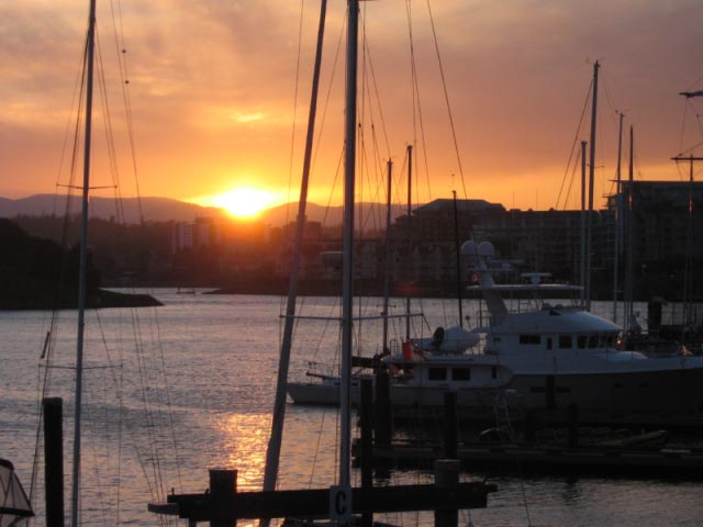 Sunset in Victoria